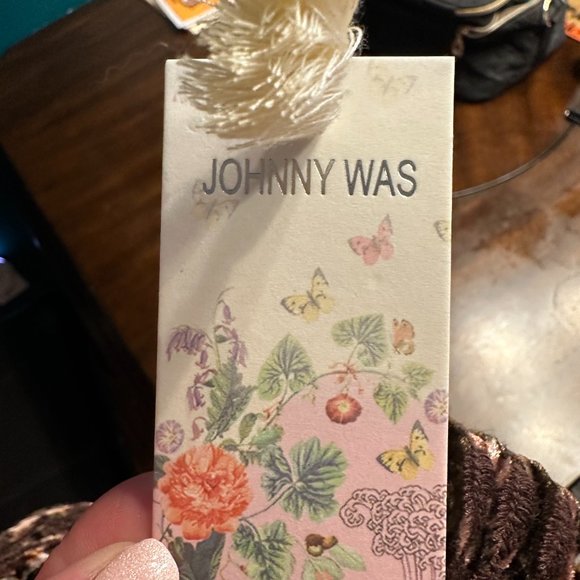 Johnny Was Penelope Velvet Tote Bag - Picture 3 of 5